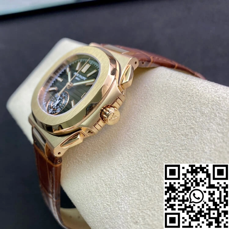 Patek Philippe Nautilus 5980 3K Factory V2 Black Dial