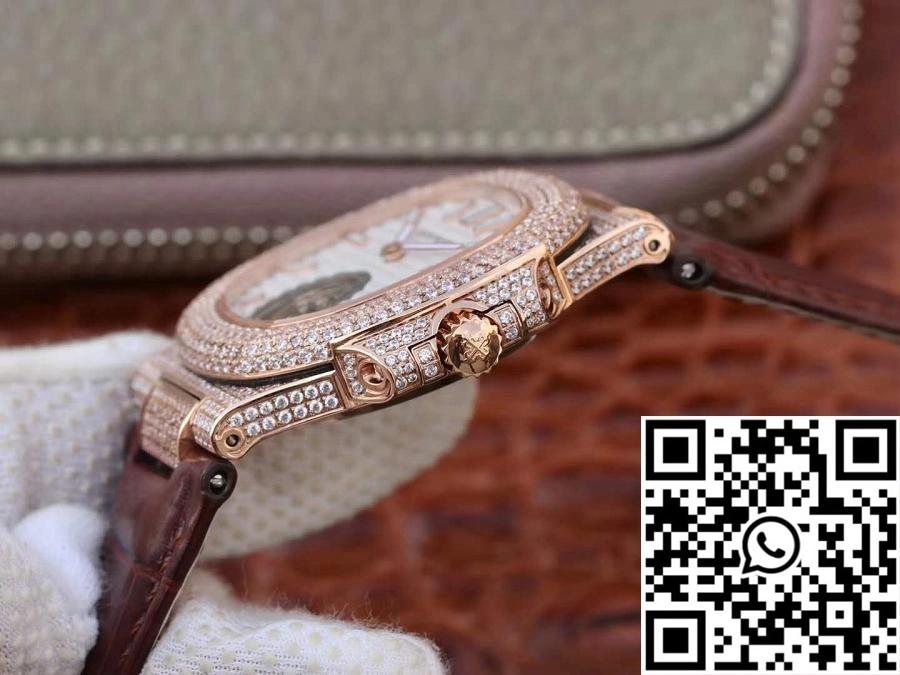 Patek Philippe Nautilus Jumbo 5711 Rose Gold Tourbillon 2018 R8 Factory White Dial