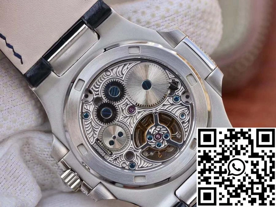 Patek Philippe Nautilus Jumbo 5711 Tourbillon Blue Dial R8 Factory