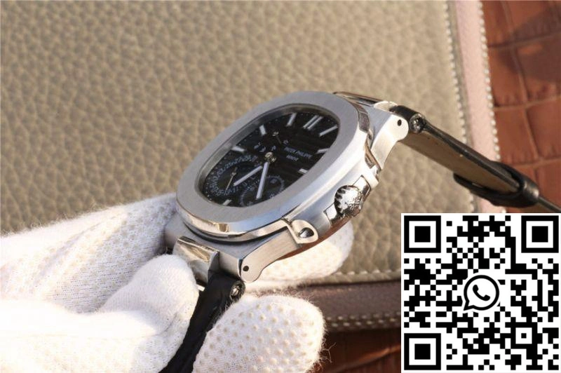 Patek Philippe Nautilus Moonphase 5712G-001 Black Dial