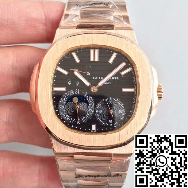 Patek Philippe Nautilus Moonphase 5712R-001 Black Dial