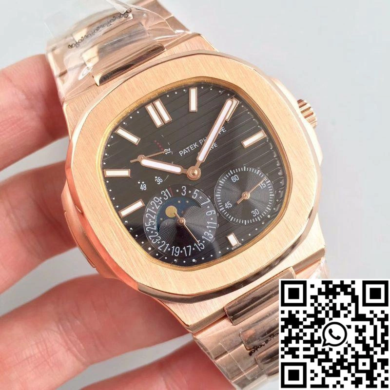 Patek Philippe Nautilus Moonphase 5712R-001 Black Dial