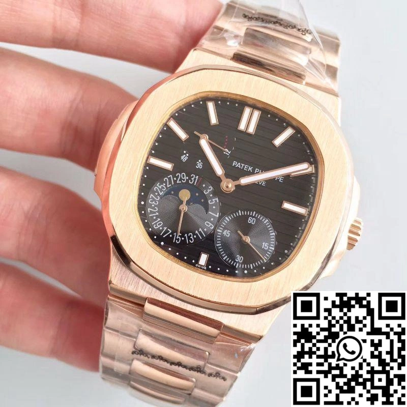 Patek Philippe Nautilus Moonphase 5712R-001 Black Dial