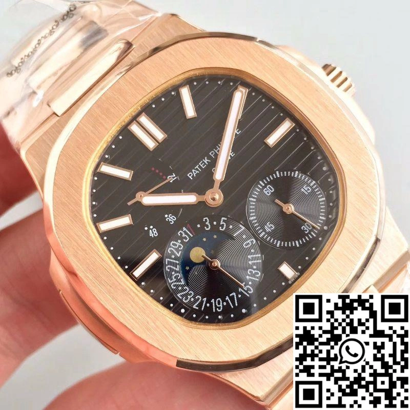 Patek Philippe Nautilus Moonphase 5712R-001 Black Dial