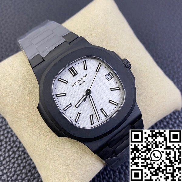 Patek Philippe Nautilus PPF Factory V4 DCL Version White Dial