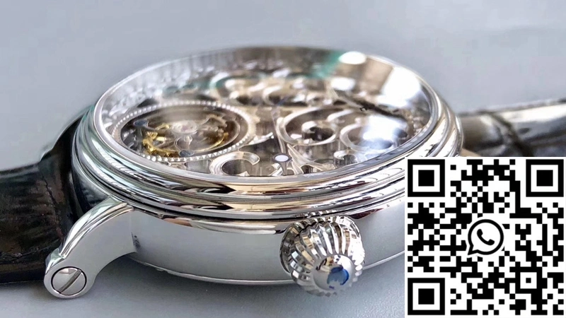 Patek Philippe Tourbillon 316L Stainless Steel Skeleton Dial