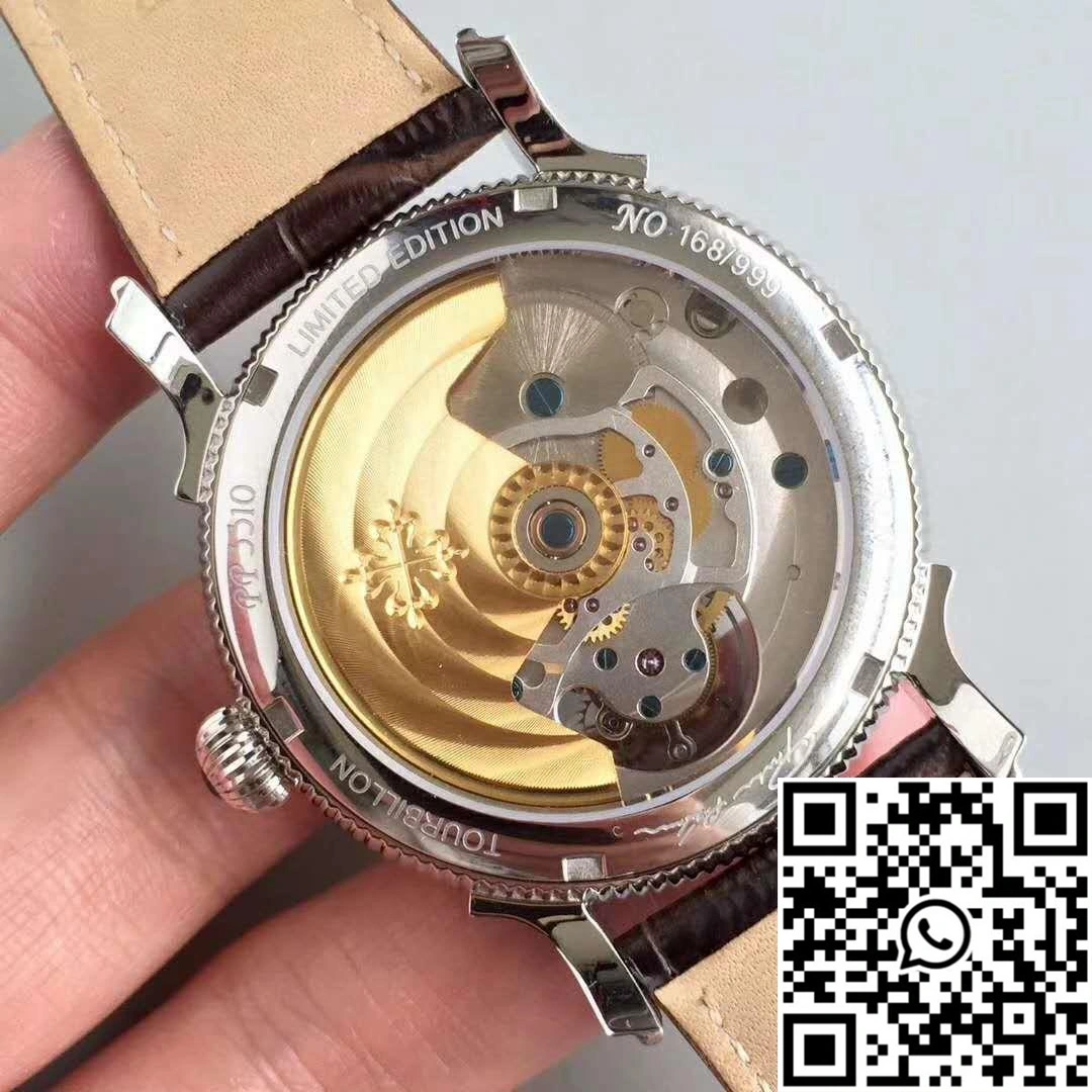 Patek Philippe Tourbillon Moonphase Black Dial