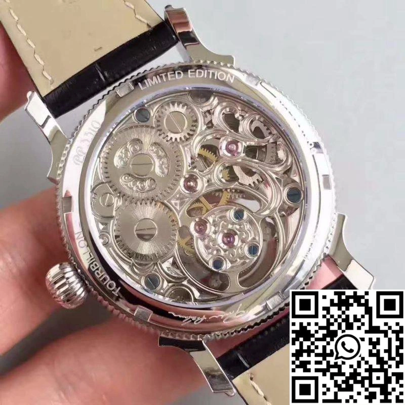 Patek Philippe Tourbillon Moonphase Silver Dial
