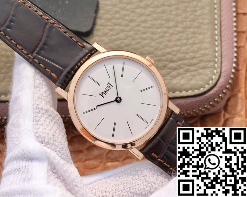 Piaget Altiplano Mecanique P10584 G0A31114 MKS Factory Rose Gold White Dial