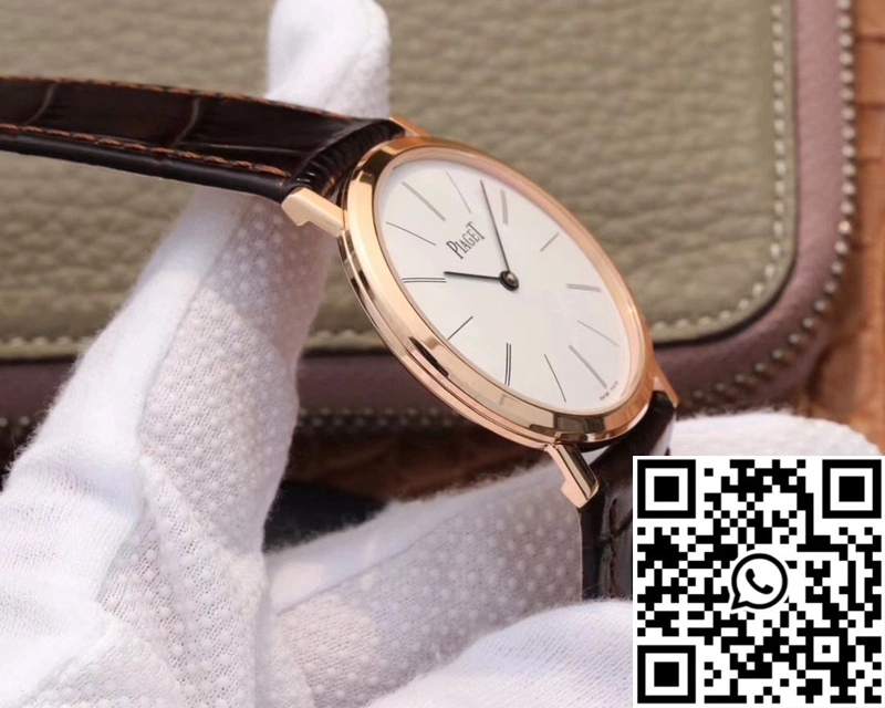 Piaget Altiplano Mecanique P10584 G0A31114 MKS Factory Rose Gold White Dial
