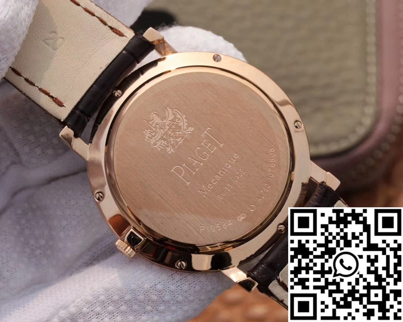 Piaget Altiplano Mecanique P10584 G0A31114 MKS Factory Rose Gold White Dial