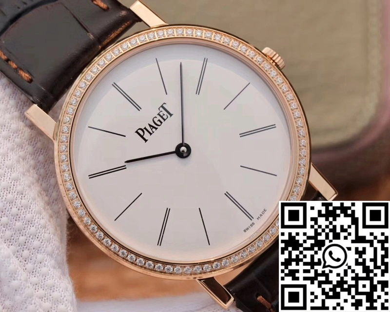 Piaget Altiplano Mecanique P10584 G0A36125 MKS Factory Rose Gold Diamond Bezel