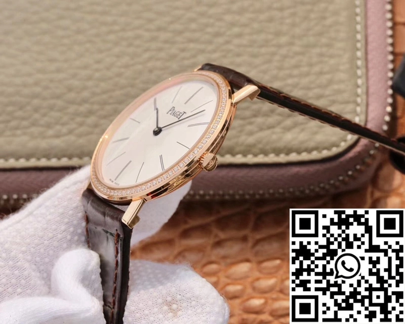 Piaget Altiplano Mecanique P10584 G0A36125 MKS Factory Rose Gold Diamond Bezel