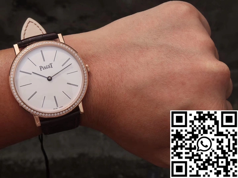 Piaget Altiplano Mecanique P10584 G0A36125 MKS Factory Rose Gold Diamond Bezel