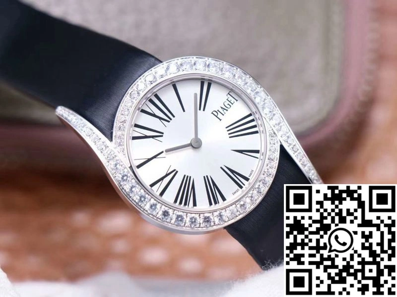 Piaget Limelight Gala Quartz Watch G0A42150 ZF Factory White Gold Diamond