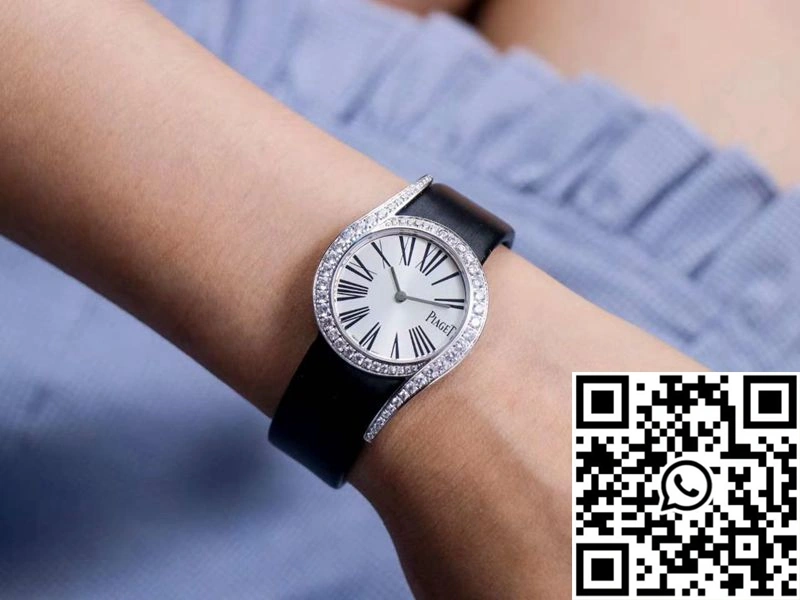 Piaget Limelight Gala Quartz Watch G0A42150 ZF Factory White Gold Diamond