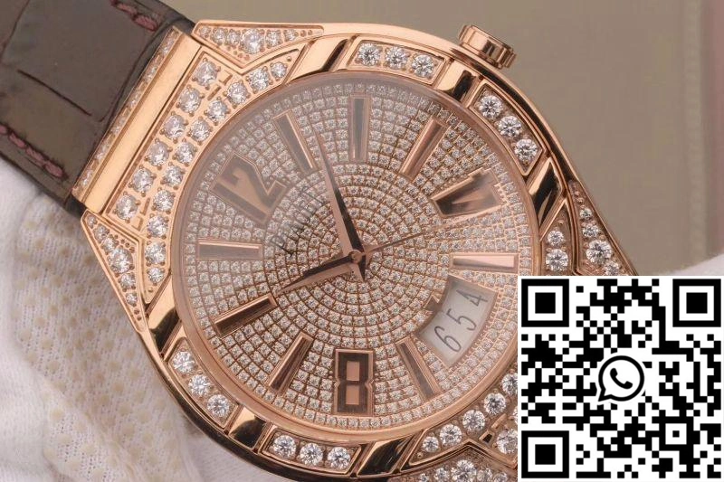 Piaget Polo MKS Factory Rose Gold Case Diamond Dial
