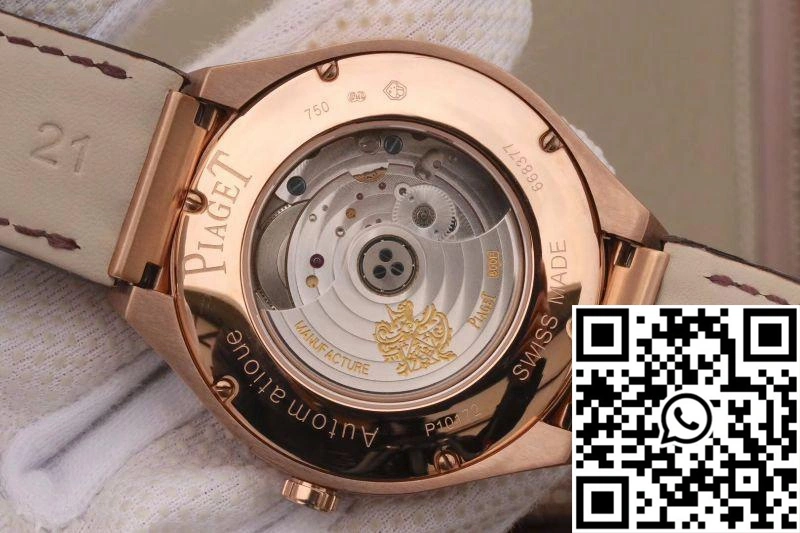 Piaget Polo MKS Factory Rose Gold Case Diamond Dial