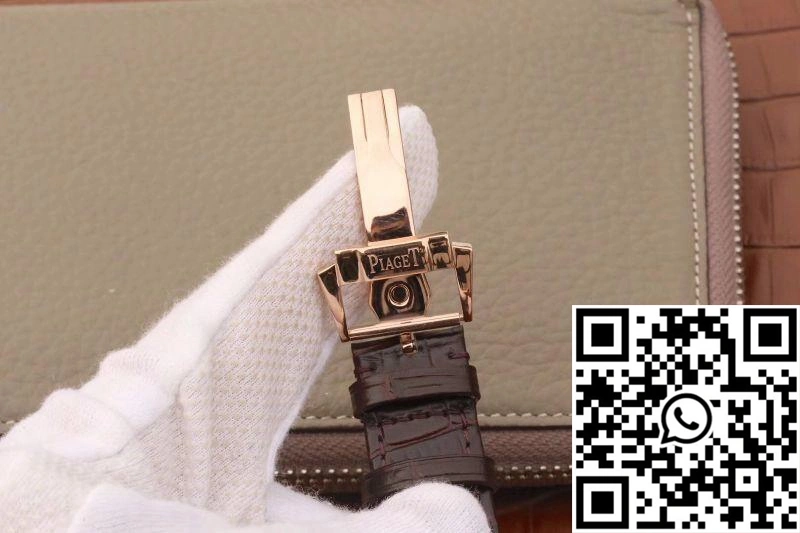 Piaget Polo MKS Factory Rose Gold Case Diamond Dial