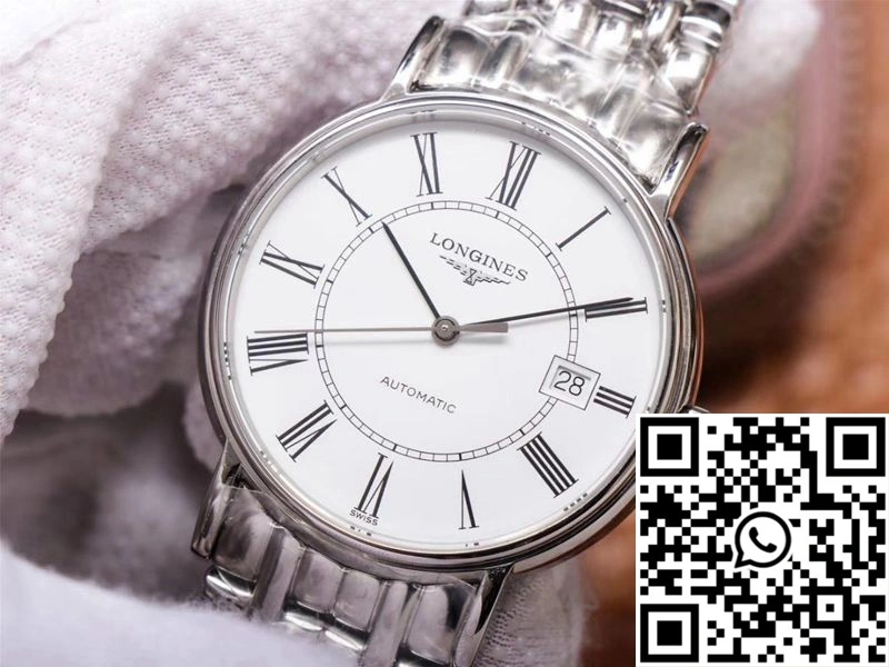 RM Factory Longines Presence L4.921.4.11.6 Stainless Steel White Dial