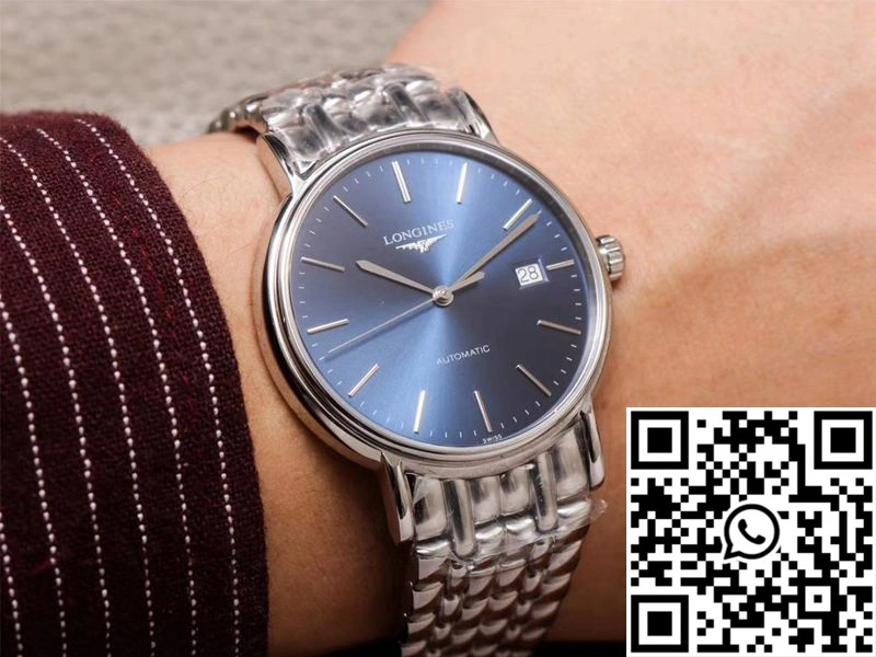 RM Factory Longines Presence L4.922.4.92.6 Stainless Steel Blue Dial