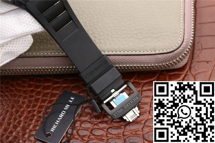 Richard Mille RM-011 KV Factory Carbon Fiber Black Strap