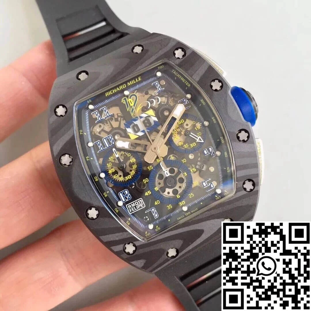 Richard Mille RM-011 KV Factory Carbon Fiber Case