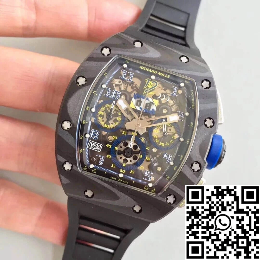 Richard Mille RM-011 KV Factory Carbon Fiber Case
