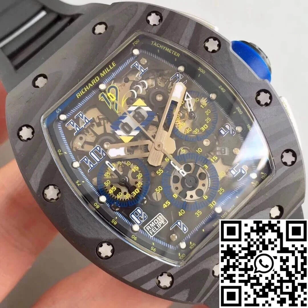 Richard Mille RM-011 KV Factory Carbon Fiber Case