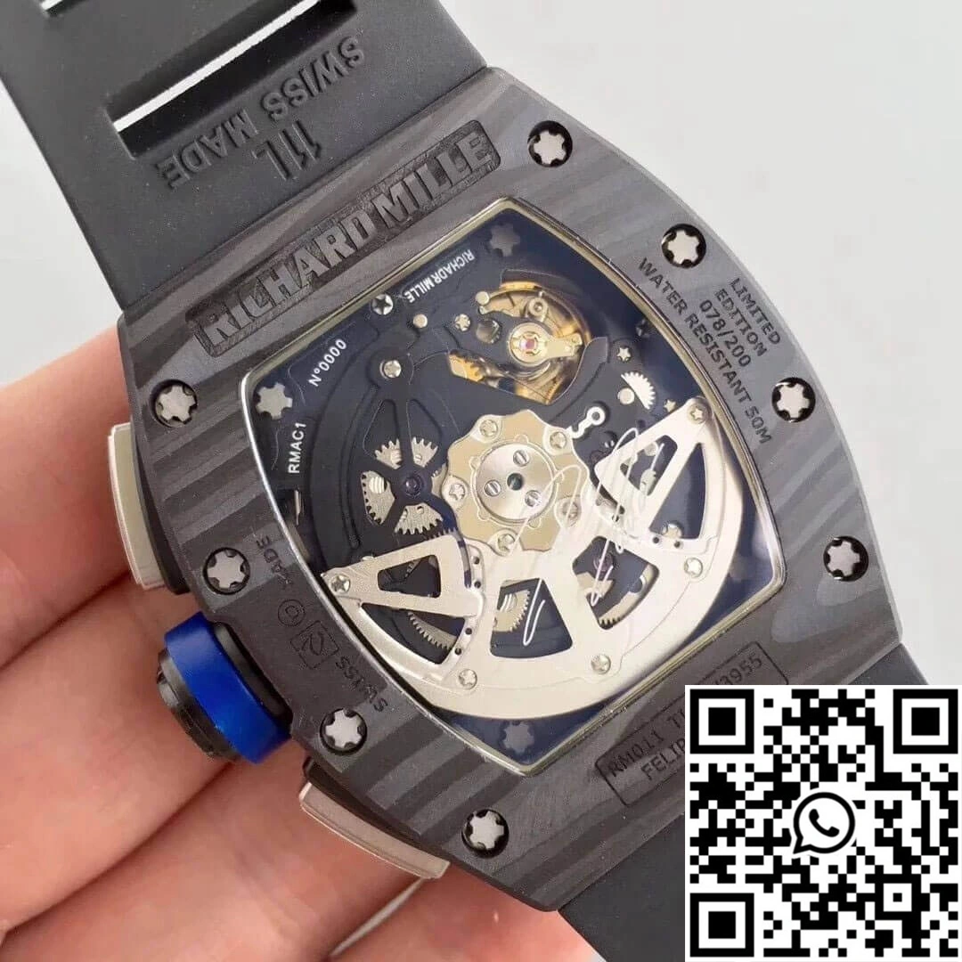 Richard Mille RM-011 KV Factory Carbon Fiber Case