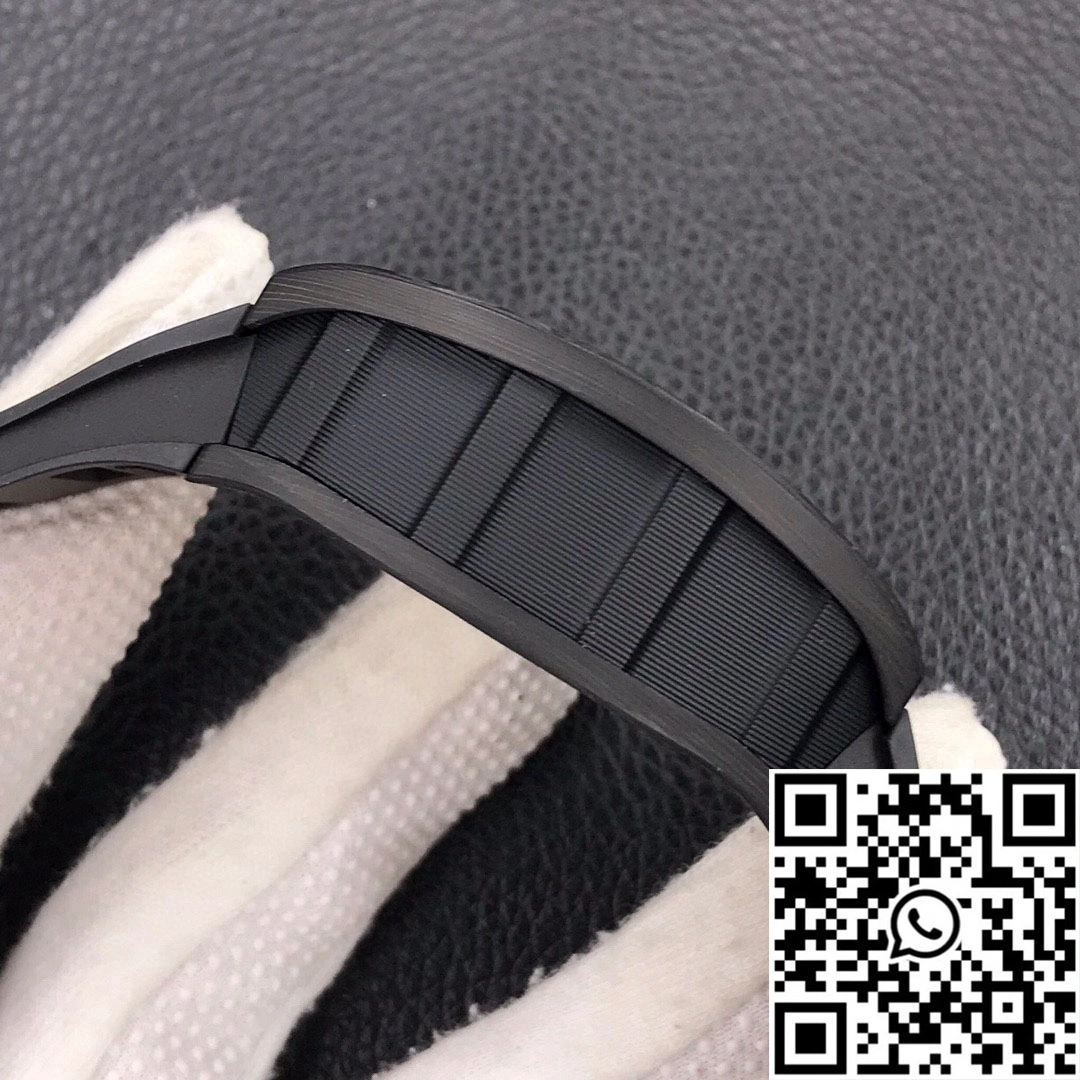 Richard Mille RM-011 KV Factory Forged Carbon Black Strap