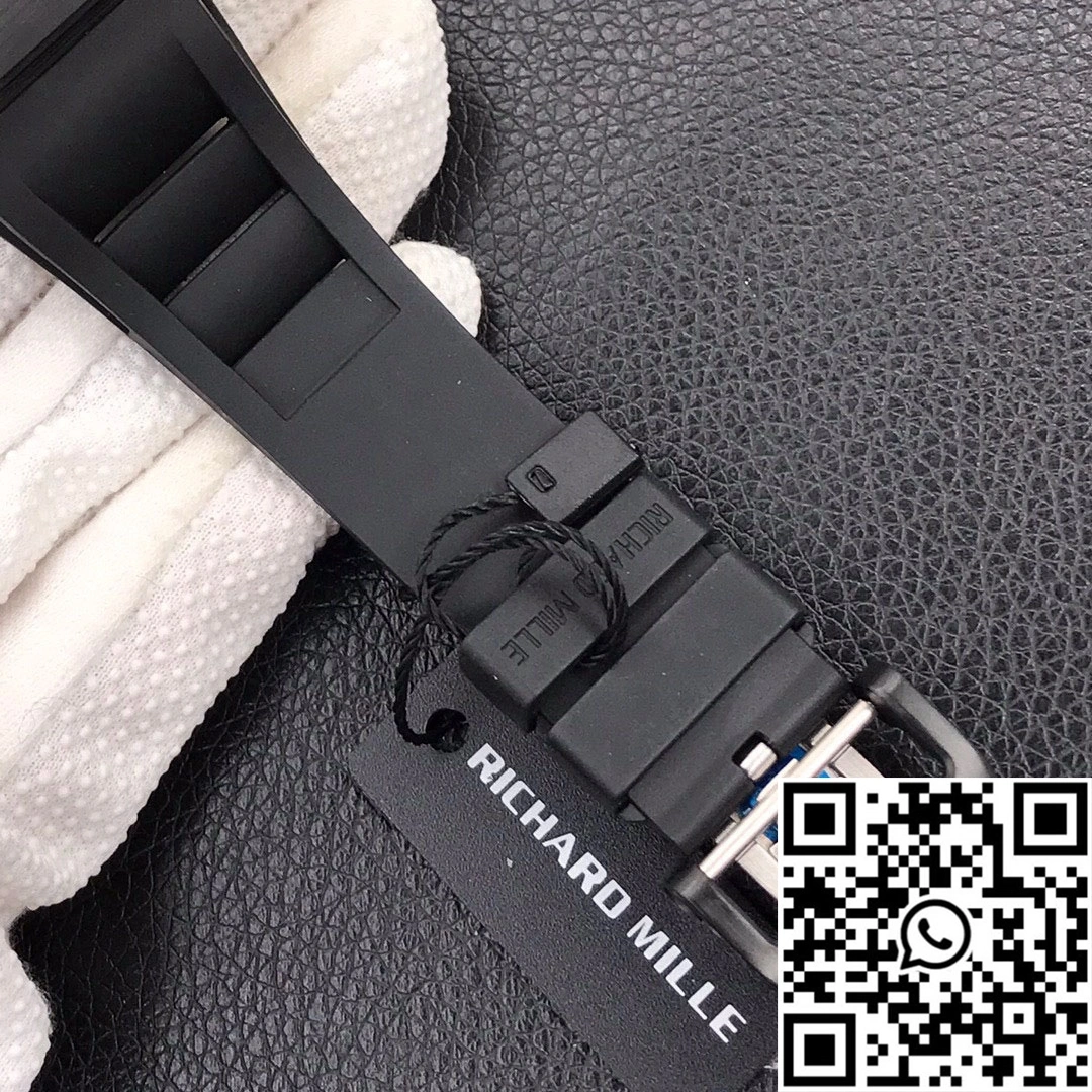 Richard Mille RM-011 KV Factory Forged Carbon Black Strap