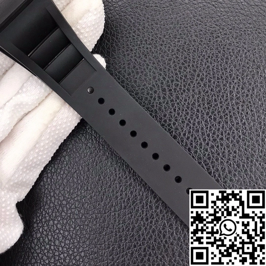 Richard Mille RM-011 KV Factory Forged Carbon Black Strap