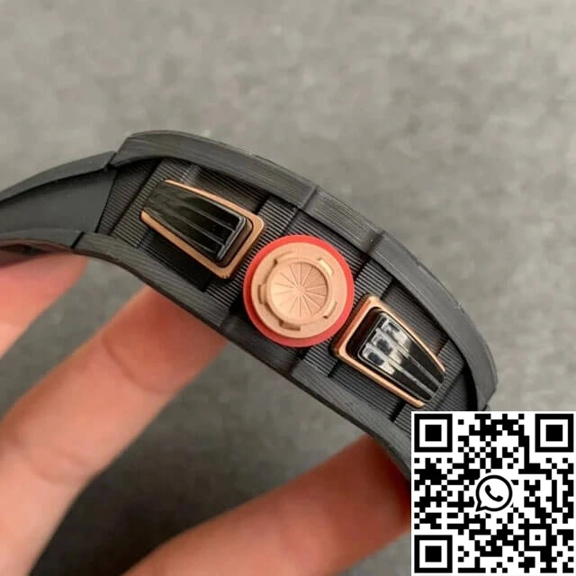 Richard Mille RM-011 KV Factory V2 Forged Carbon Black Case