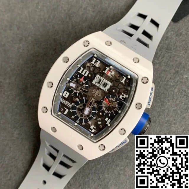 Richard Mille RM-011 KV Factory White Ceramic Case