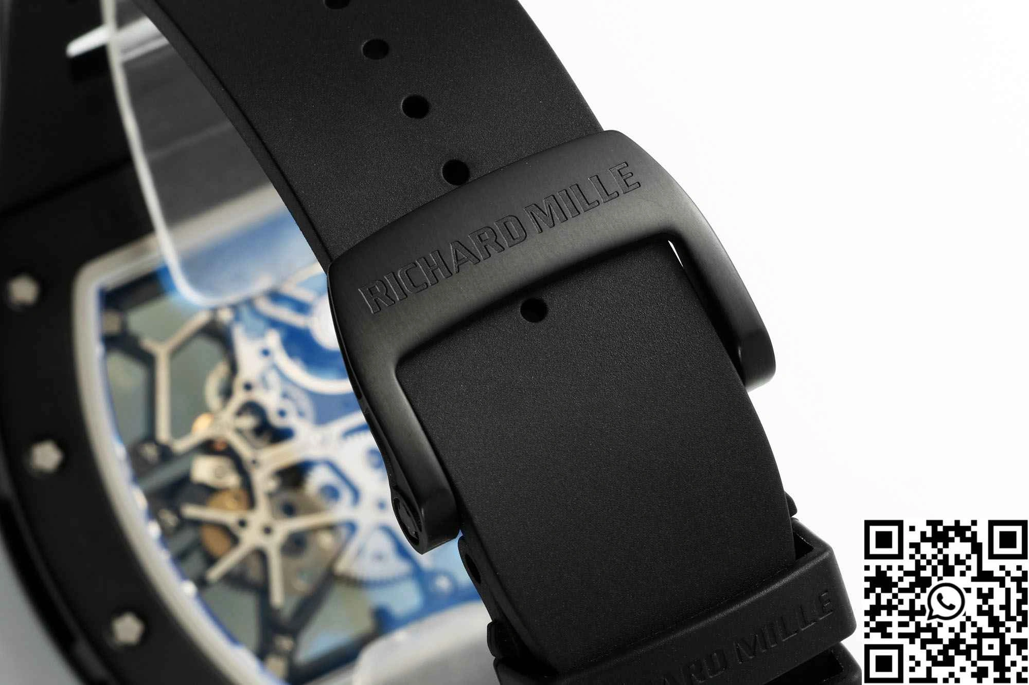 Richard Mille RM-035 Sonic Factory Black Case Black Band