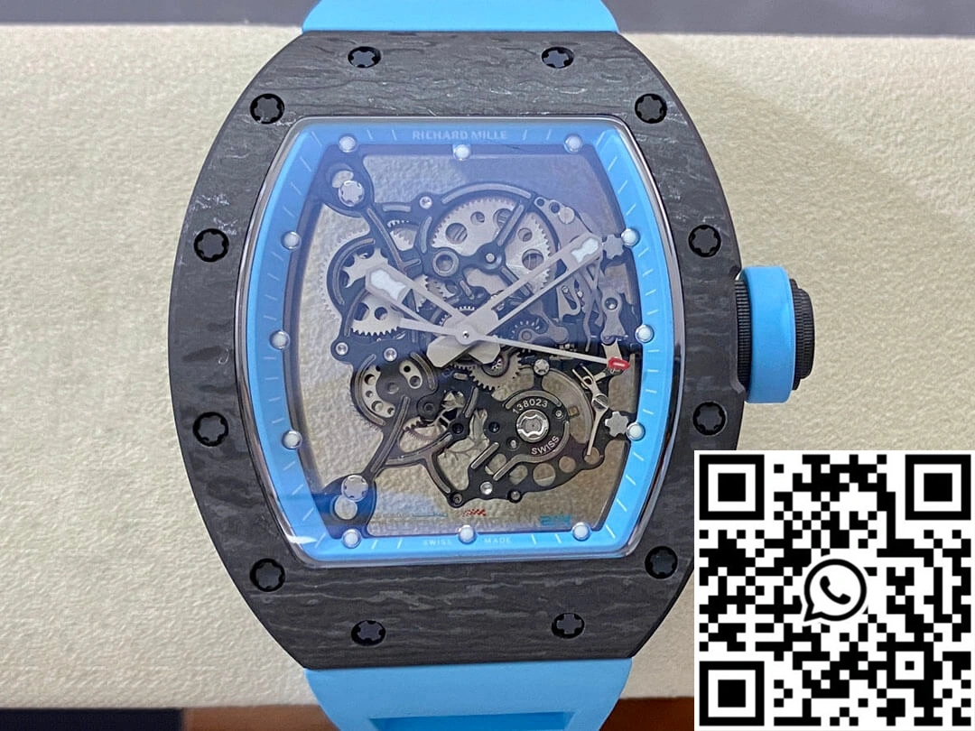 Richard Mille RM-055 BBR Factory Black Carbon Fiber