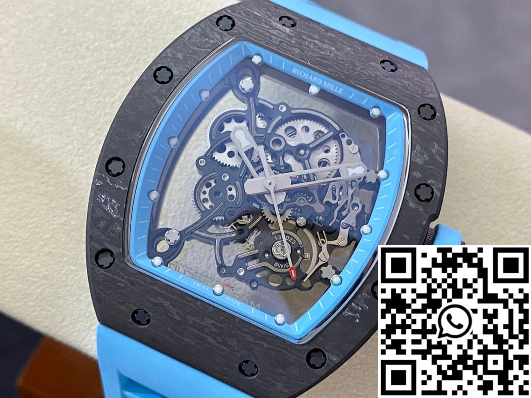 Richard Mille RM-055 BBR Factory Black Carbon Fiber