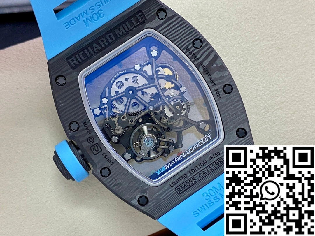Richard Mille RM-055 BBR Factory Black Carbon Fiber