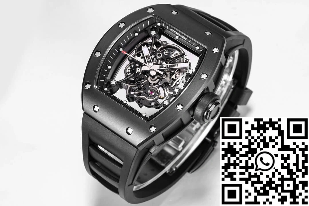 Richard Mille RM-055 BBR Factory Black Ceramic Case
