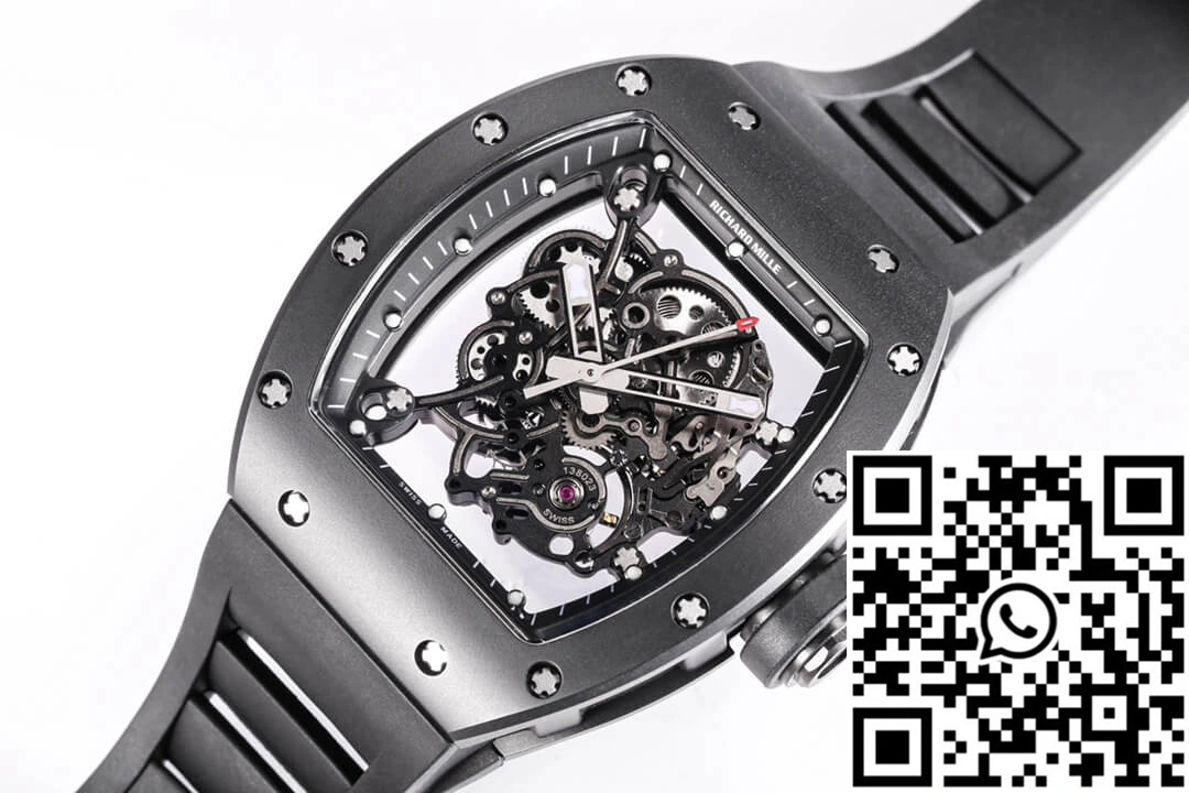 Richard Mille RM-055 BBR Factory Black Ceramic Case