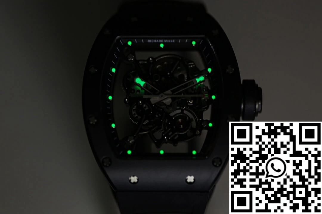 Richard Mille RM-055 BBR Factory Black Ceramic Case
