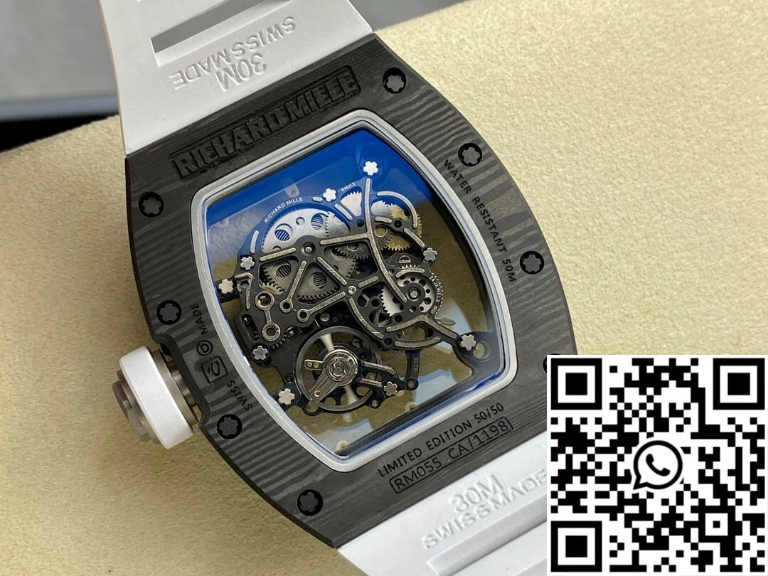 Richard Mille RM-055 BBR Factory Carbon Fiber Dial