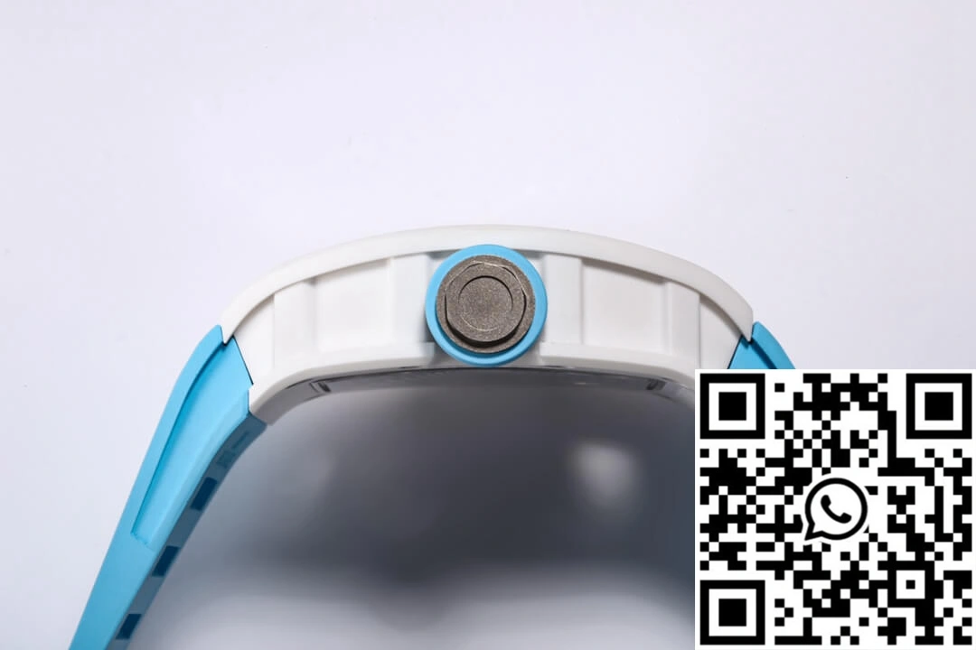 Richard Mille RM-055 BBR Factory Ceramic Case Blue Strap