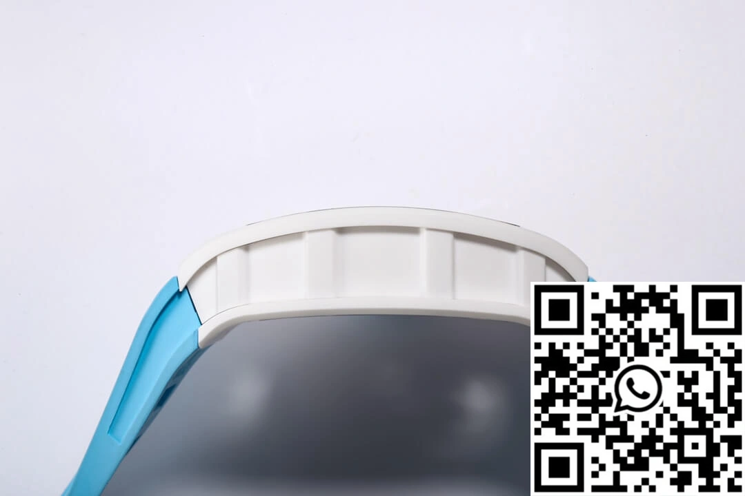 Richard Mille RM-055 BBR Factory Ceramic Case Blue Strap