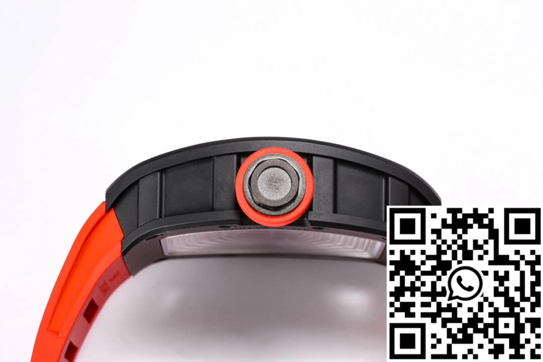 Richard Mille RM-055 BBR Factory Ceramic Case Red Strap