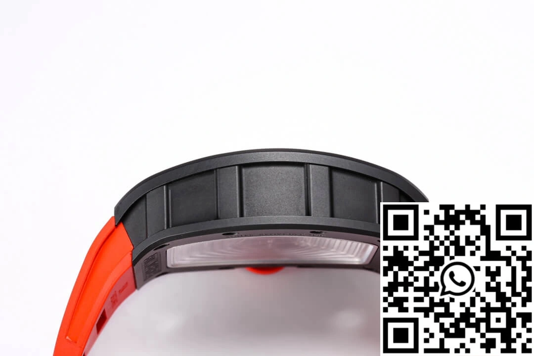 Richard Mille RM-055 BBR Factory Ceramic Case Red Strap