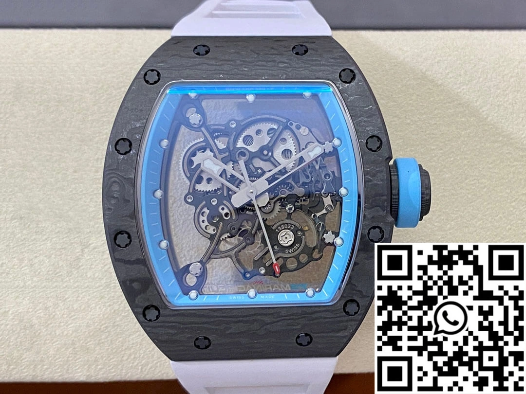 Richard Mille RM-055 BBR Factory Rubber Strap