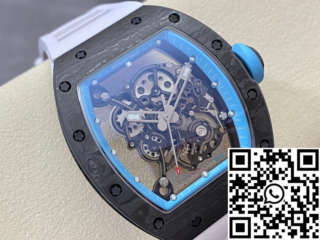 Richard Mille RM-055 BBR Factory Rubber Strap