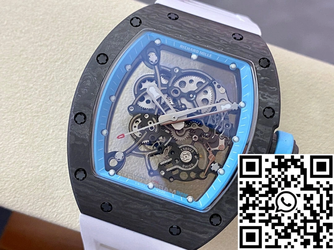 Richard Mille RM-055 BBR Factory Rubber Strap